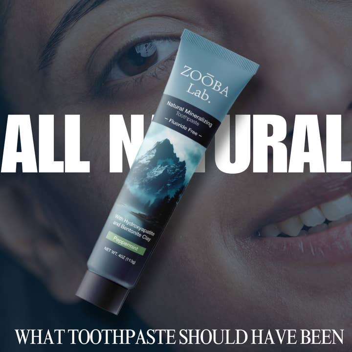 ZOÅŒBA Lab. - Wholesale Toothpaste - ZOOBA Lab Natural Fluoride-Free Mineralizing Toothpaste