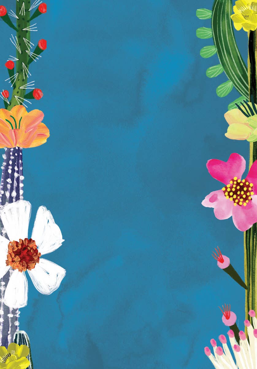 Roger La Borde - Wholesale Stationery/Notecard Set - Cactusland Letter Writing Set  - WS 0533