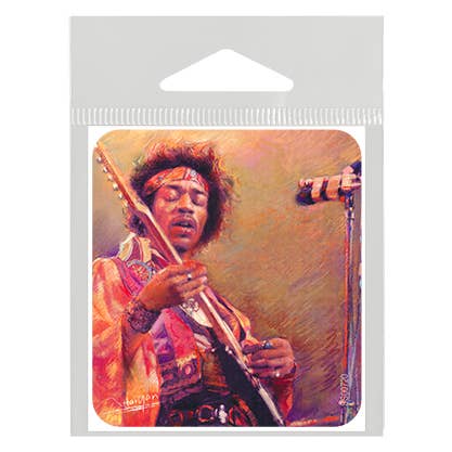 SJT Enterprises, Inc. - Wholesale Sticker - Jimi Hendrix Small Sticker