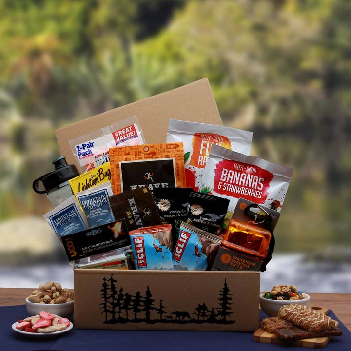 Wilderness Lovers Outdoor Gift Box for wholesale by Gift Basket Drop Shipping