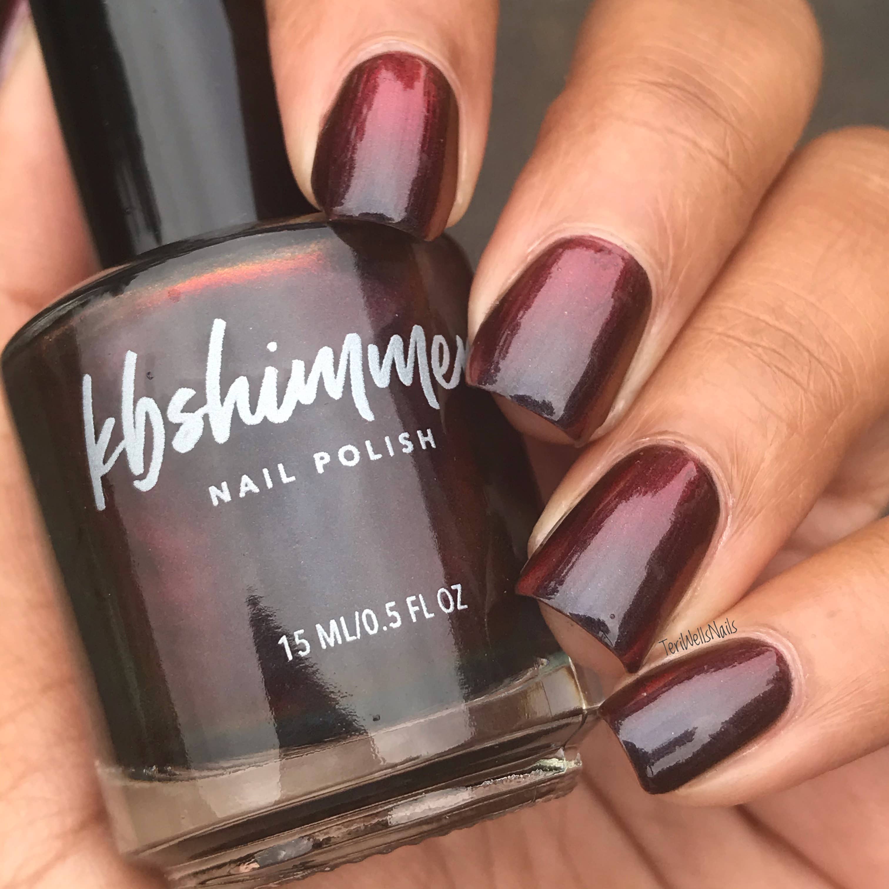 KBShimmer - Vente Vernis à ongles - Vernis à ongles multichrome Obsidian7