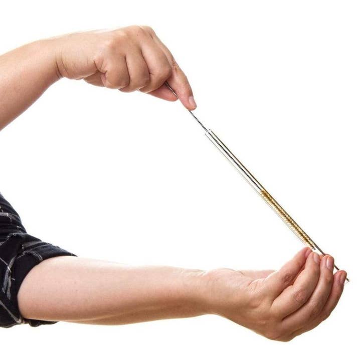 HALM Straws - Wholesale Drinking Straw - 6x 15cm (straight) glass straws2