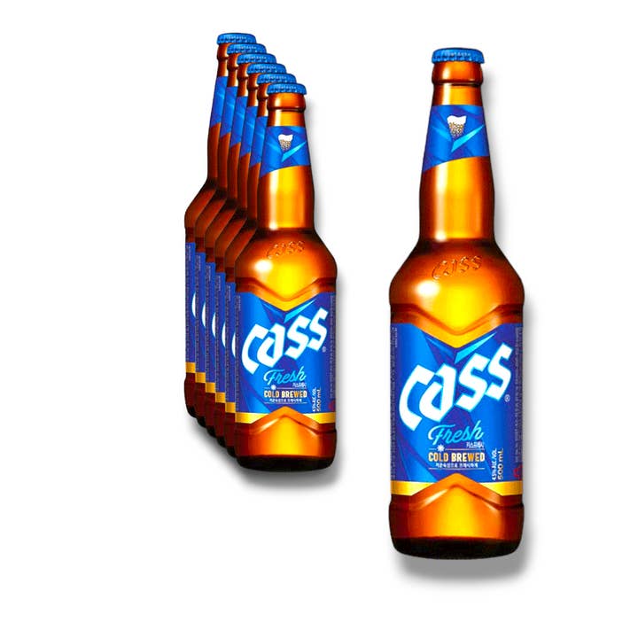 Haus der Biere Berlin - Wholesale Beer - Cass Fresh Beer 0.33L - The Lager Beer from South Korea