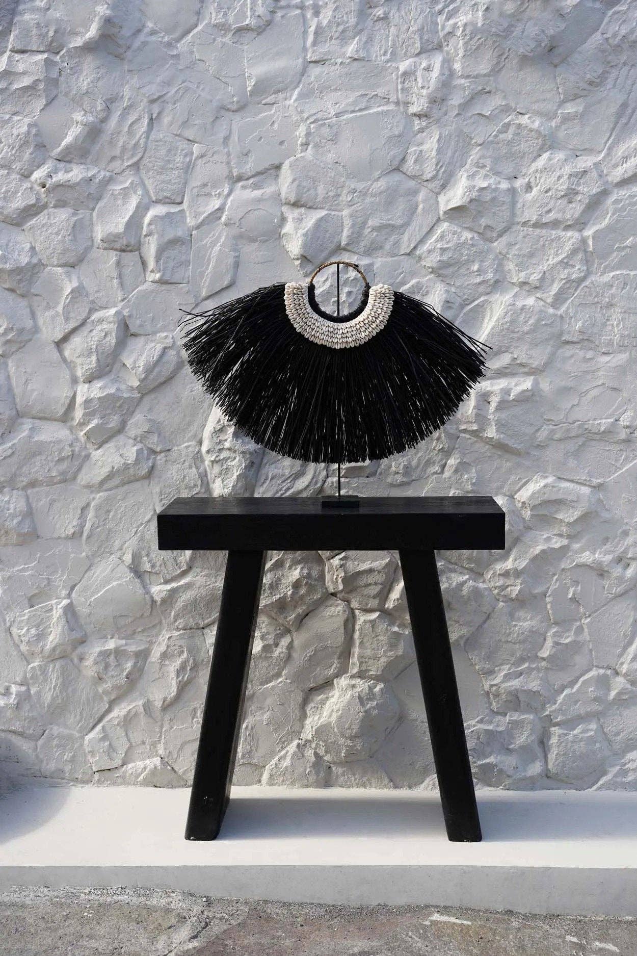 Bazar Bizar Living - Wholesale Decorative Tabletop Object - The Alang Cowrie on Stand1