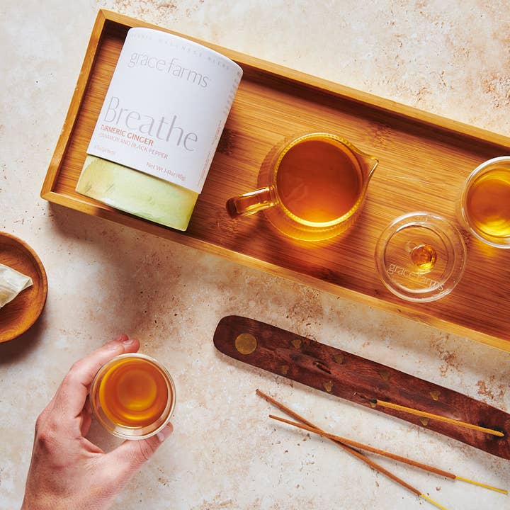 Grace Farms - Wholesale Tea Bags - Breathe | Turmeric Ginger + cinnamon and black pepper2