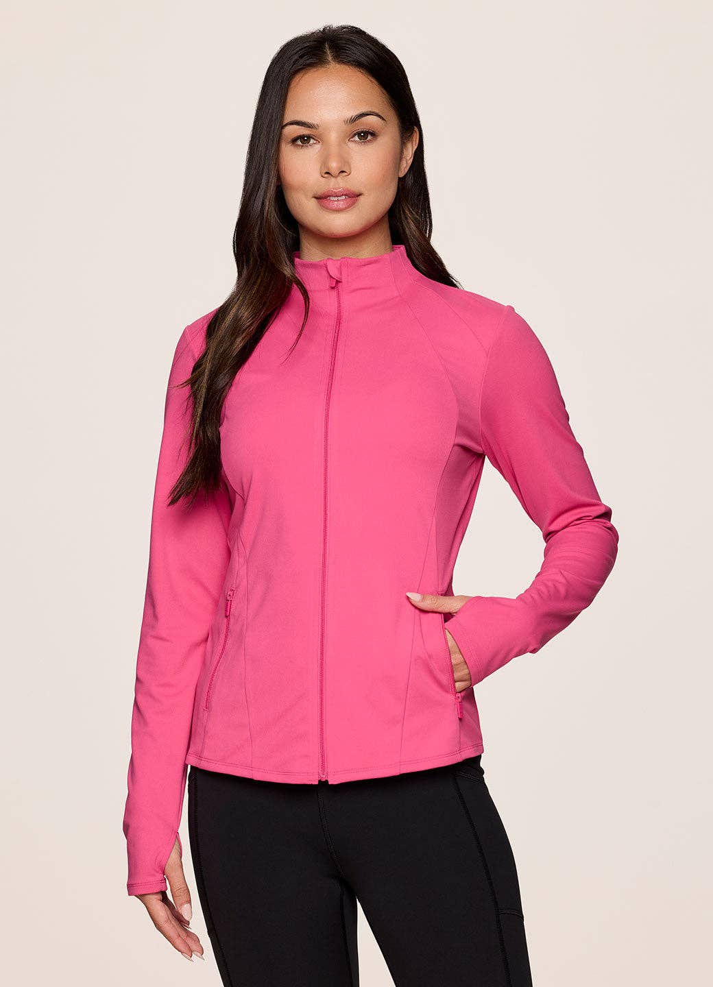 RBX Active - Wholesale Athletic Jacket - Women's - Studio Daily Super Soft Mock Neck Jacket19