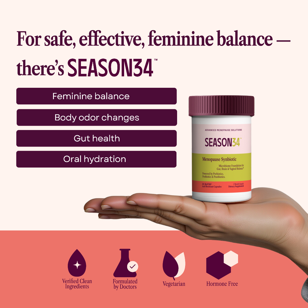 SEASON34 - Wholesale Oral Supplement/Vitamin - Menopause Microbiome Foundation – Vaginal Balance, pH & Odor2