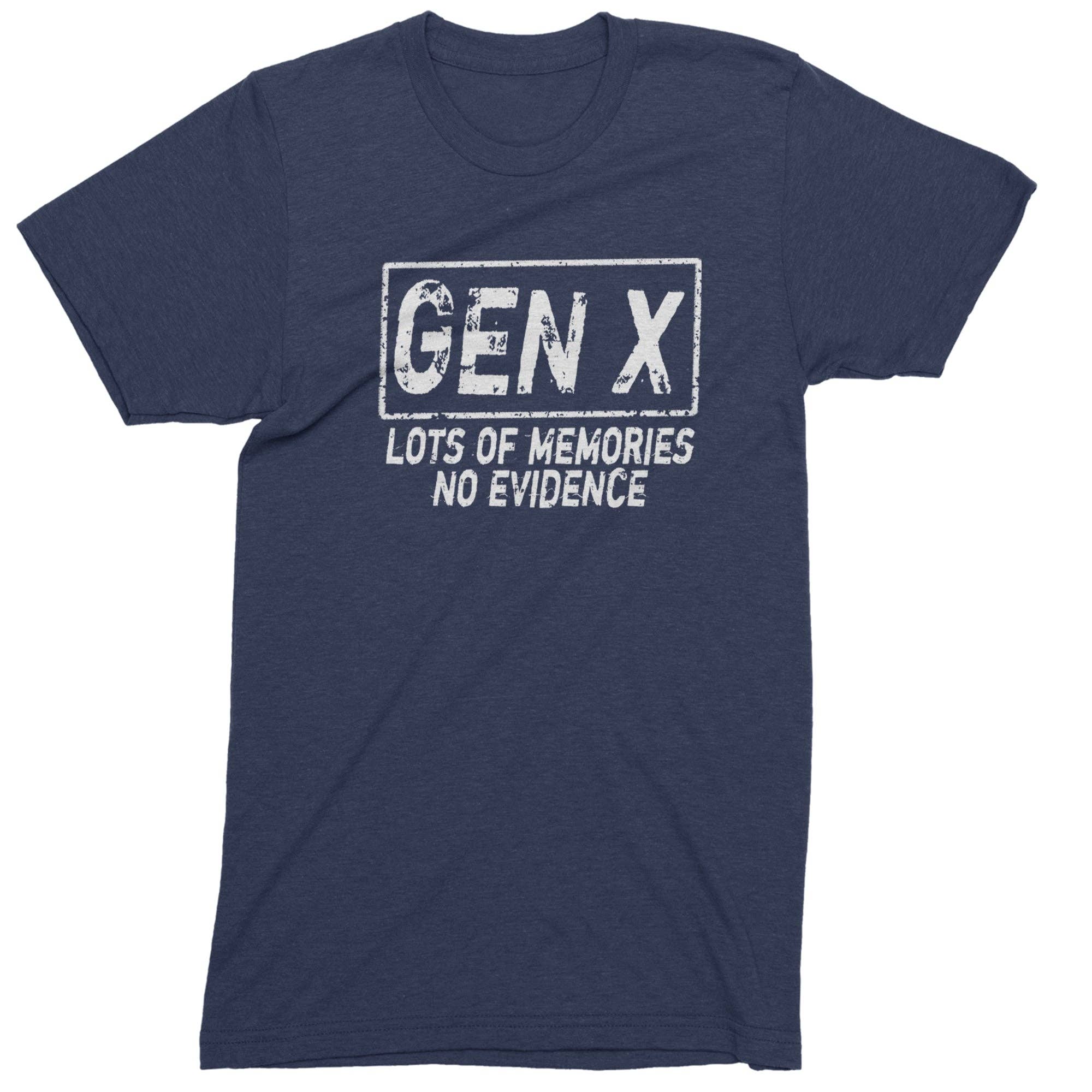 Expression Tees - Wholesale Screen Printed T-Shirt - Men's - Gen X Lots of Memories No Evidence Nostalgia Mens T-shirt8