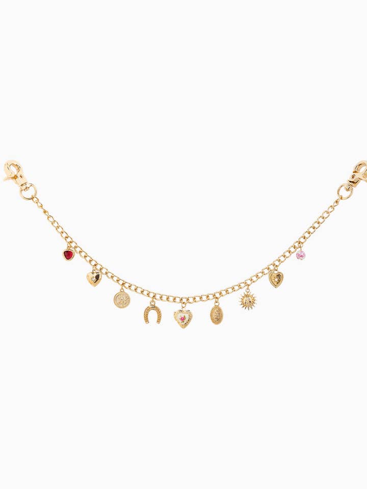 Western Ceramic Heart Bag Chain for wholesale by Sessori