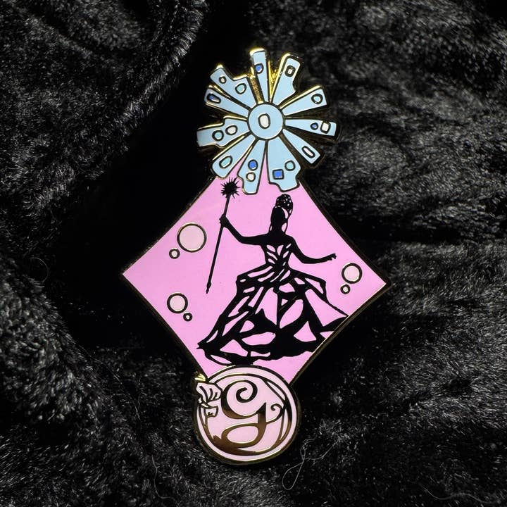 Good Witch Icon Hard Enamel Pin for wholesale by Skaro Crafts