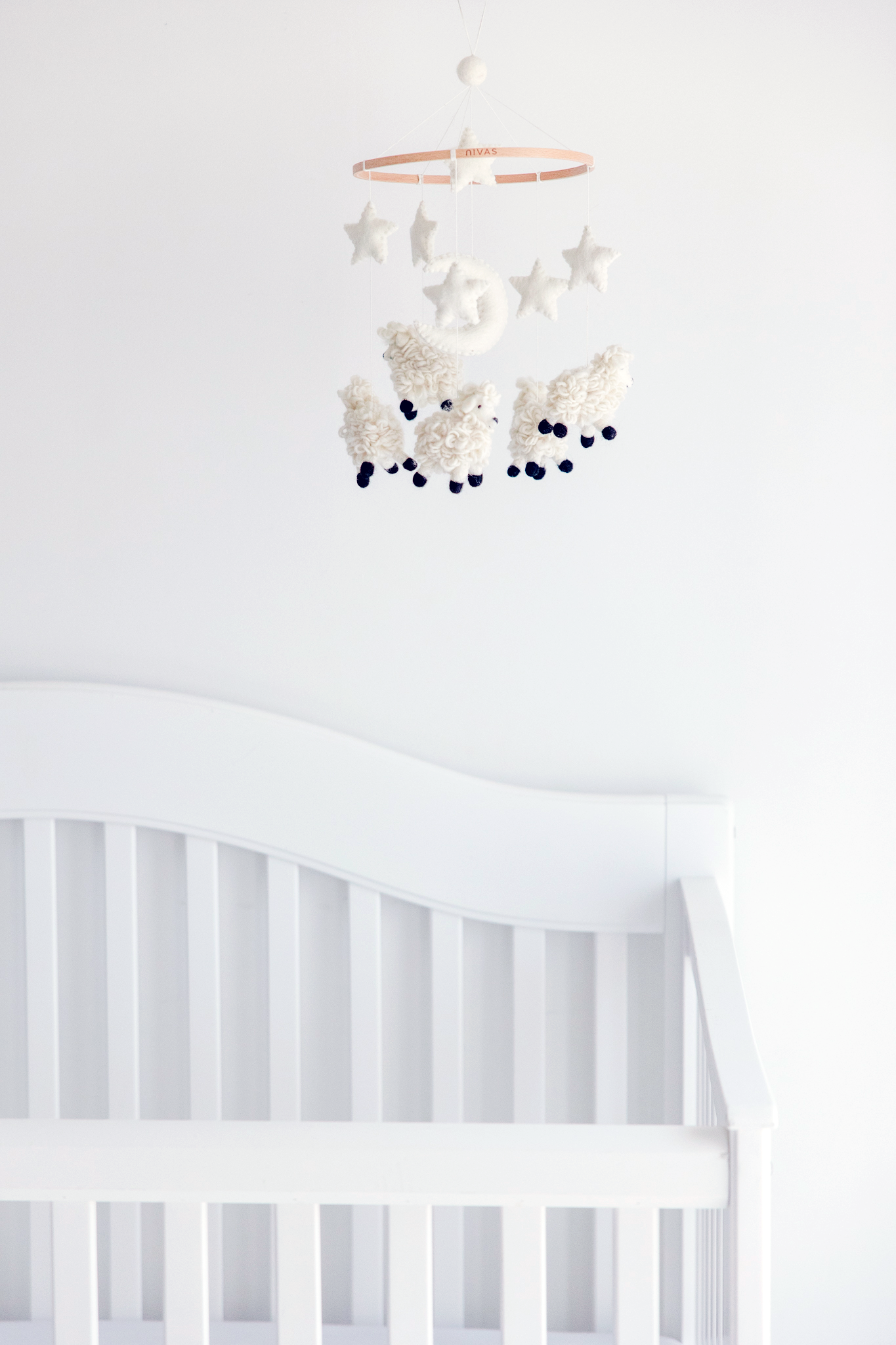 Nivas - Wholesale Baby mobile - Sheep Crib Mobile - Handmade Nursery Decor1