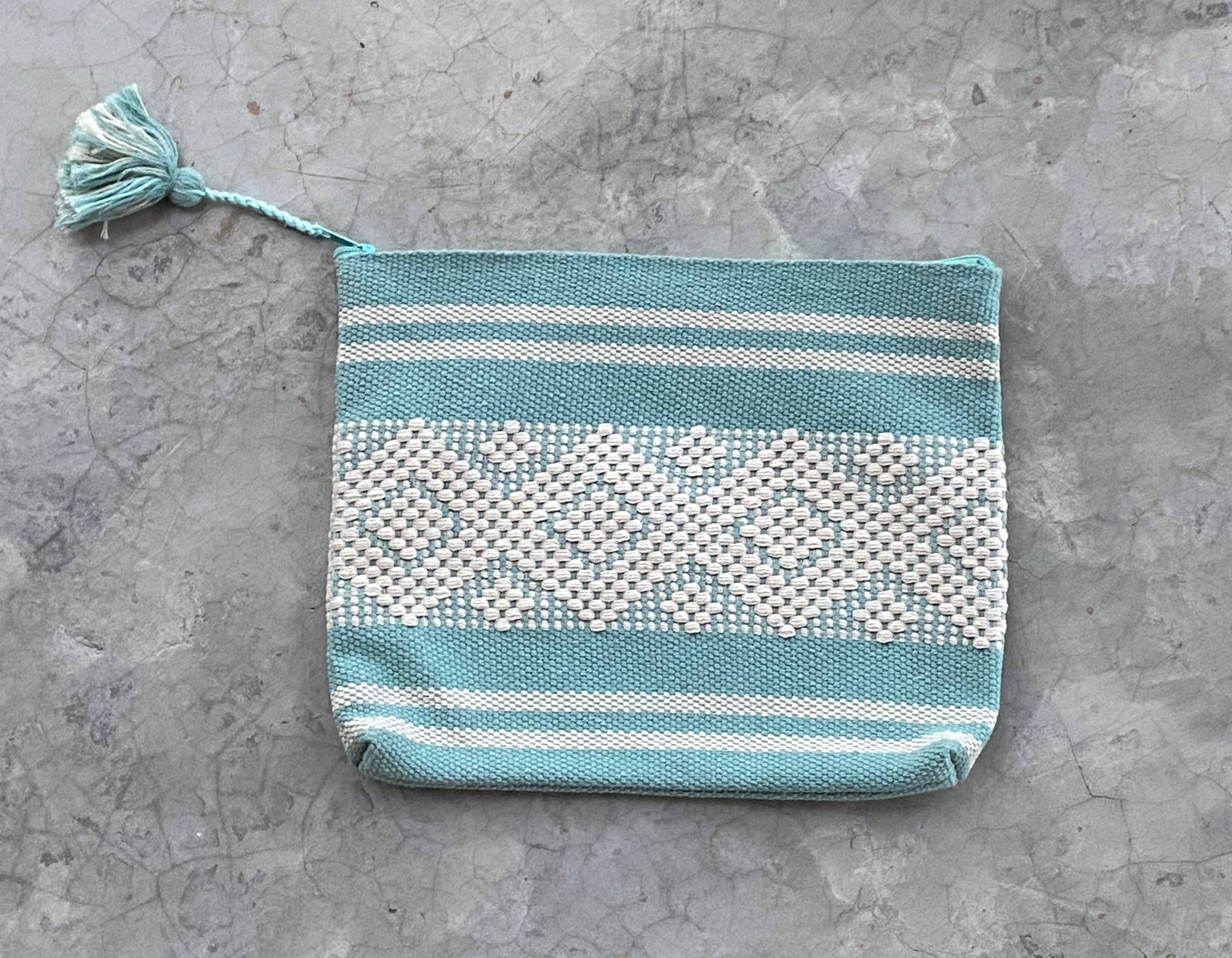 Intrepid Shepherd – Großhandel Schmink-/Kosmetiktasche – Oaxacan Kosmetiktaschen • Handgewebt • Telar de Cintura6