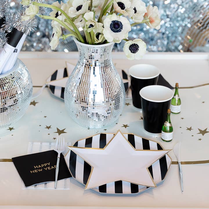 Bonjour Fête - Wholesale Disposable Napkin - HAPPY NEW YEAR COCKTAIL NAPKINS