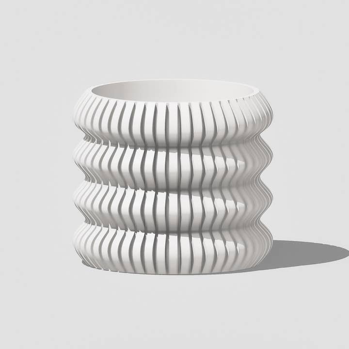 Rosebud Homegoods - Wholesale Plantenpot - Spira Moderne Plantenpot met Uniek Ontwerp2