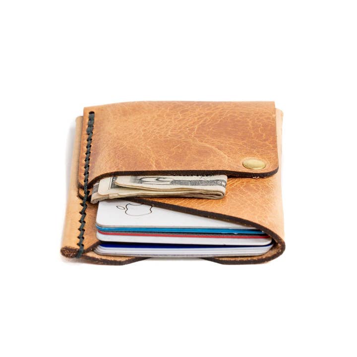 Espacio Handmade - Wholesale Wallet - Men's - Big Spender Leather Wallet – Desert - Minimalist EDC3