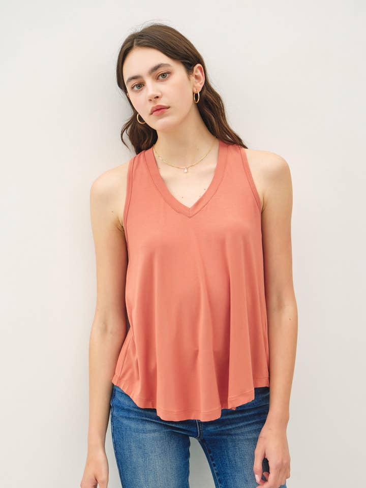 Be Cool - Wholesale Tank Top - Women's - SOFT V-NECK TANK