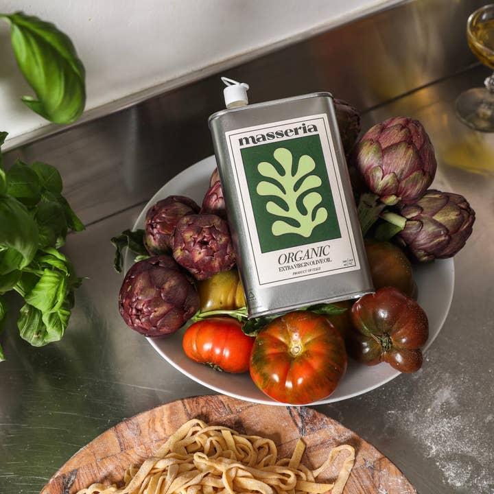 Hand-Harvested USDA Organic Extra Virgin Olive Oil (12) for wholesale by Masseria Estate