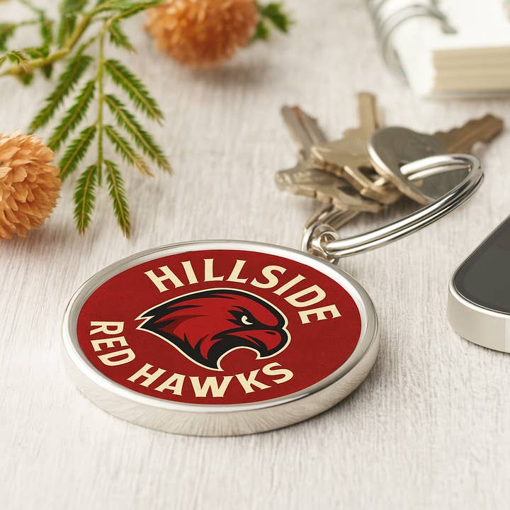 PlanetJill - Wholesale Keychain – Unisex - Create Your Own Keychain - Round Metal Image Keychain3