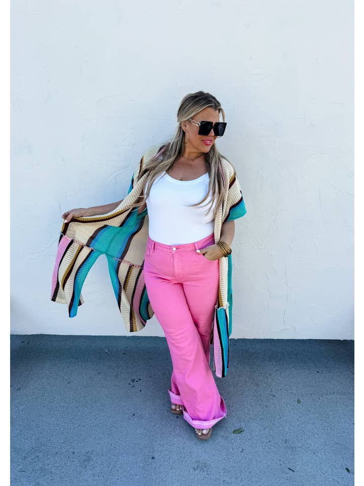 BLAKELEY - Vente Jean – femme - JEAN JAYDE ROSE AVEC CONTRÔLE DU VENTRE6