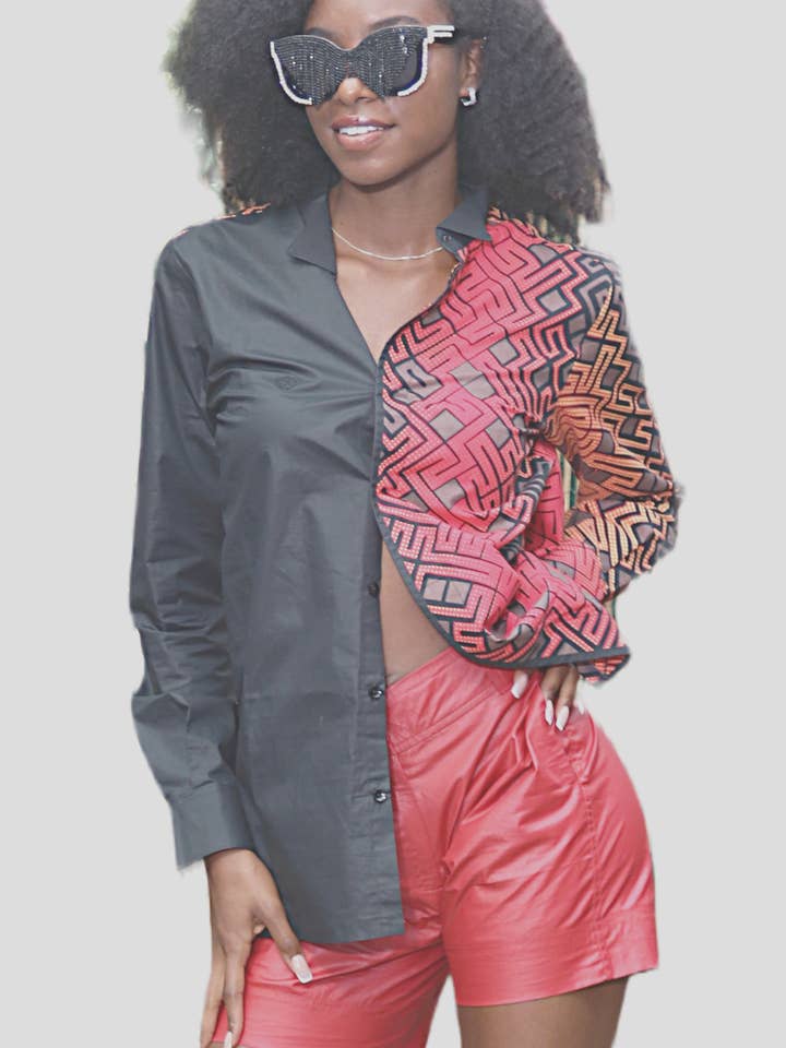 Angela Ankara Shirt for wholesale by Ewa London