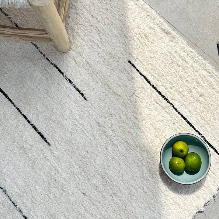 AFK Living - Wholesale Area Rug - Hand-woven recycled cotton rug CAMOES3