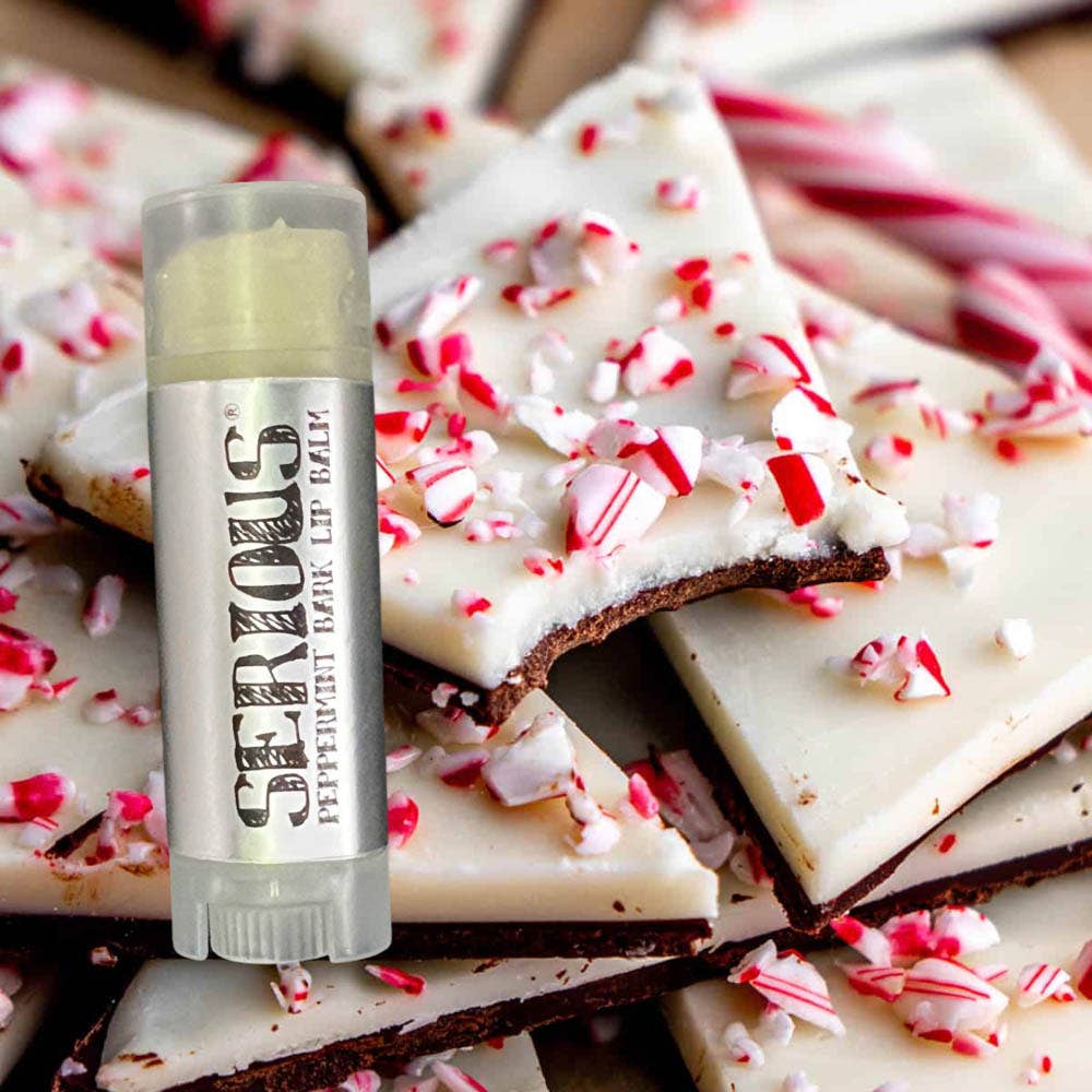 Serious Lip Balm - Wholesale Lip Balm - Natural Lip Balm - Peppermint Bark a WINTER FAVE!0