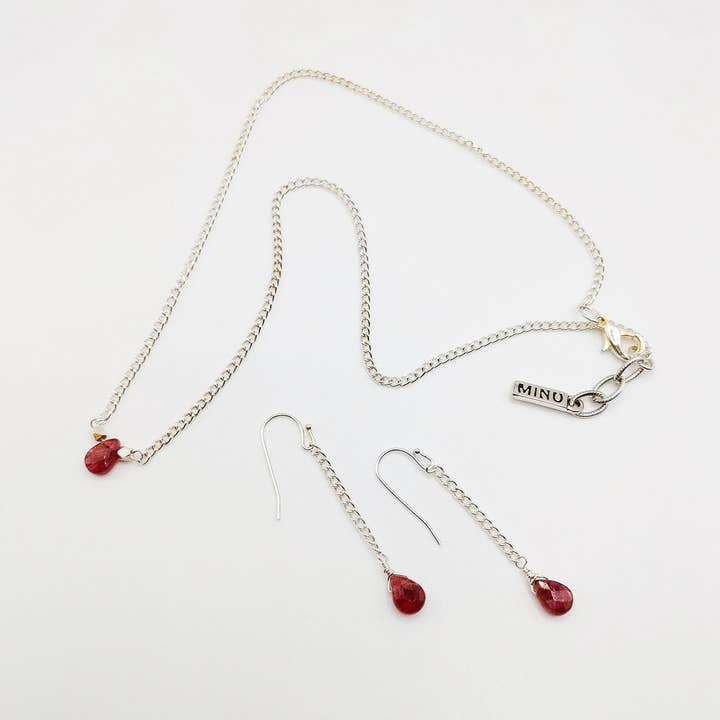 MINU Jewels - Wholesale Jewelry Set - Tourmaline Gumdrop Solitaire Gift Set14