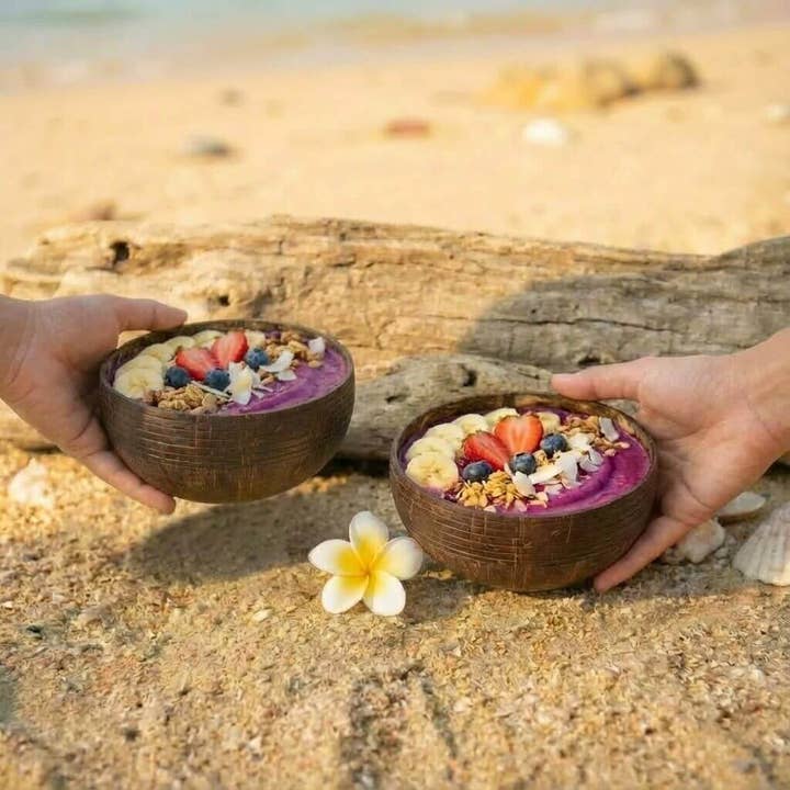 Coconut Bowl Yin Duo für den Großhandel von Makapli