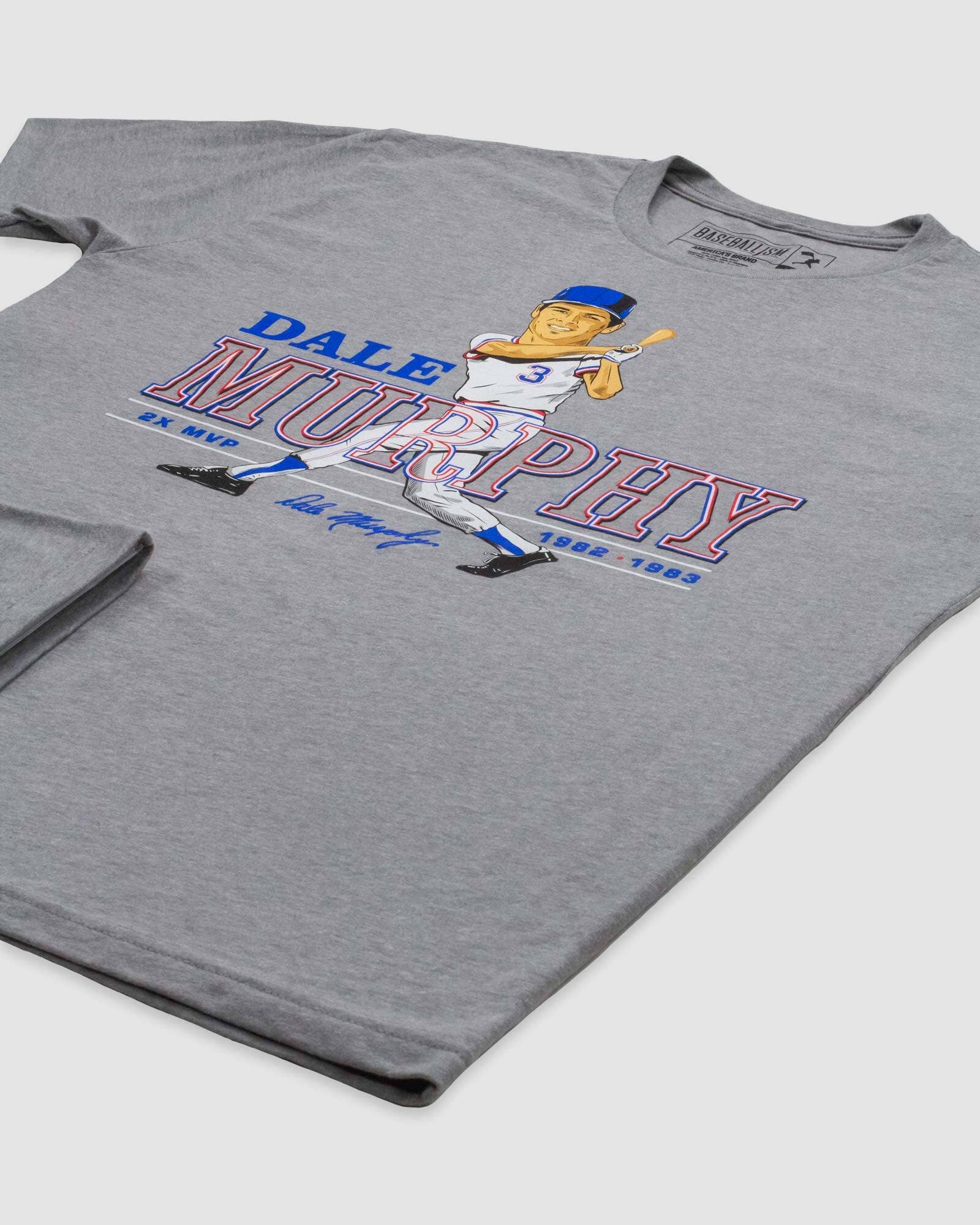 Baseballism - Wholesale Screen printed t-shirt – unisex - Back to Back MVP - Dale Murphy Collection1