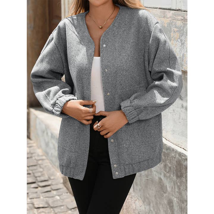 Solid Casual Versatile Long Sleeve Zip-Up Jacket BFZY1754 and other Purchase Wholesale zip up jackets. Free Returns & Net 60 Terms on Faire trending on Faire.