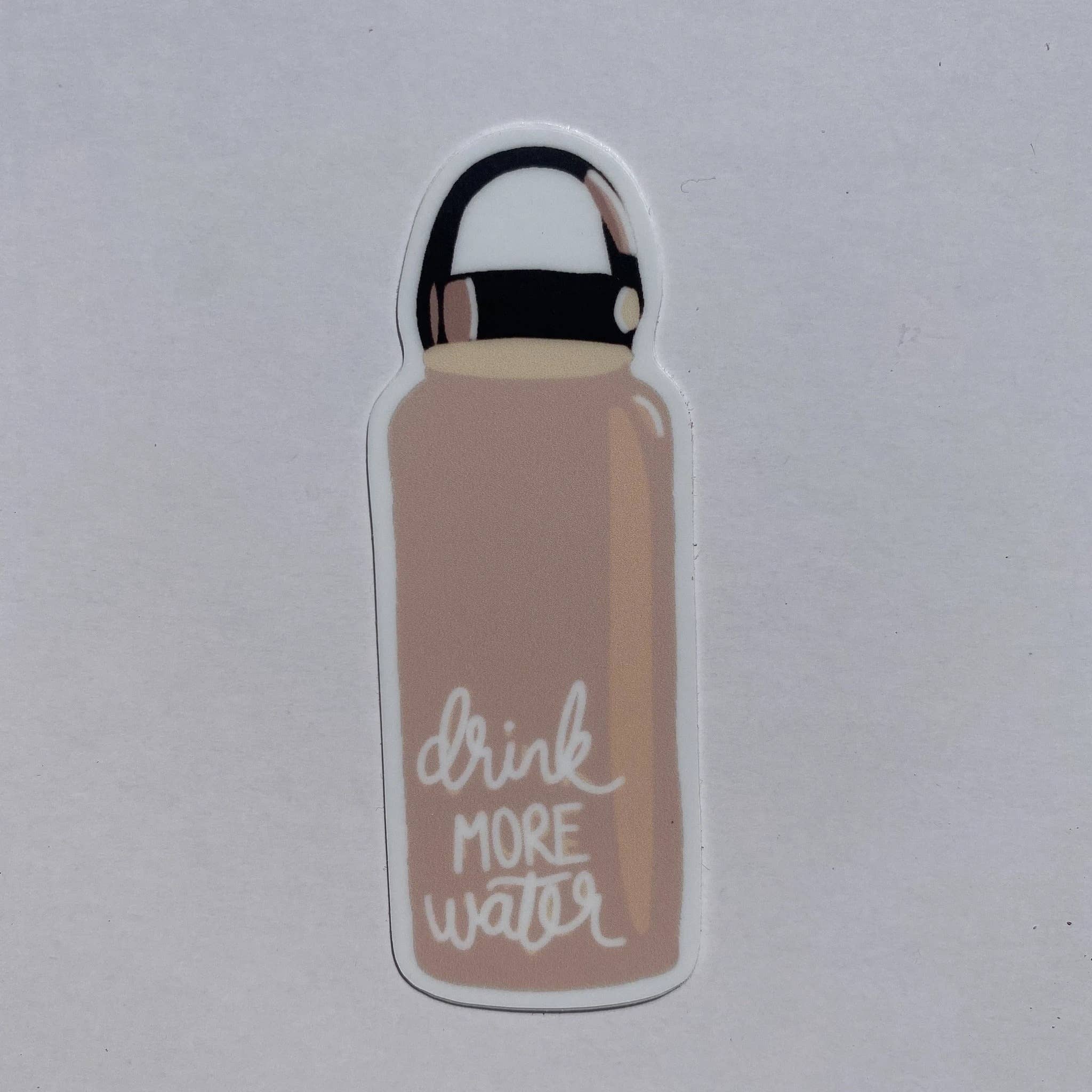 Maddie Green Designs - Wholesale Sticker - Drink More Water Pink Waterbottle Vinyl Stickers4