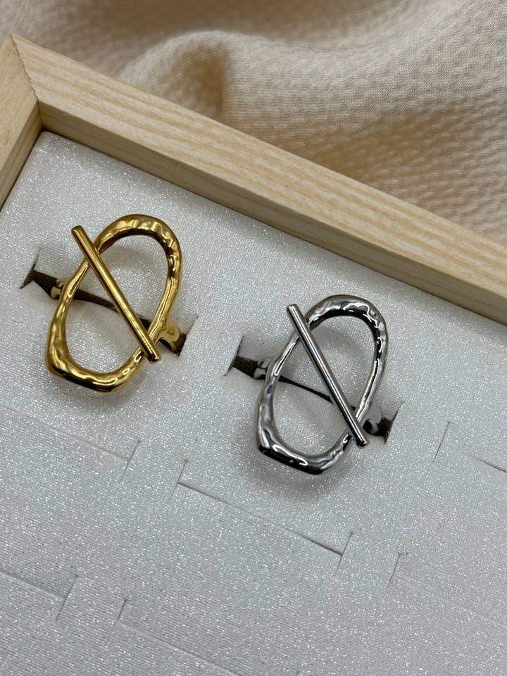 Circle Line Rustfrit Stål Ring for engroshandel hos YOLA