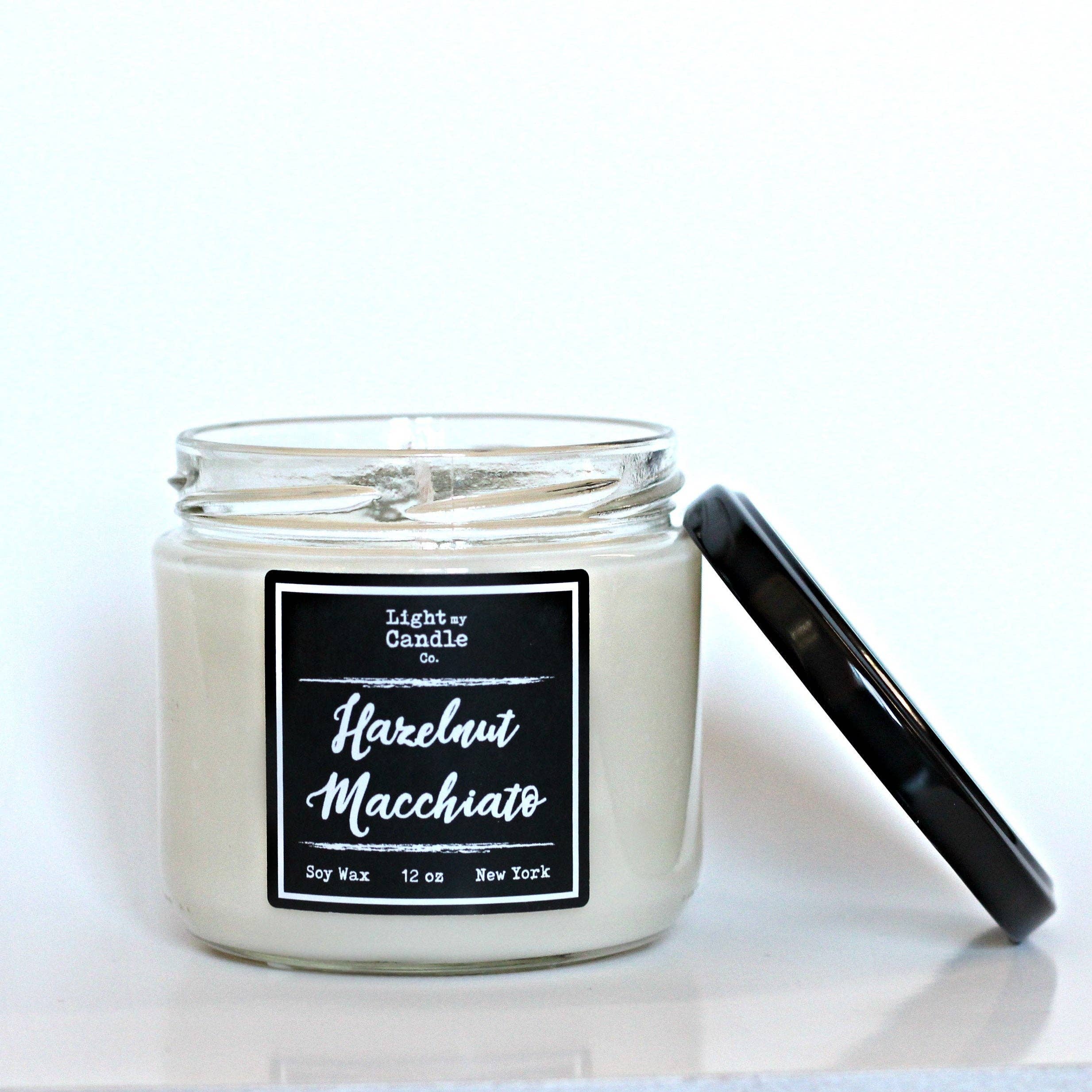 Light My Candle Co - Wholesale Jar/Filled Candle - Hazelnut Macchiato Soy Candle5