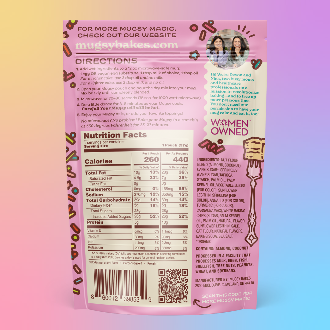 Mugsy Bakes - Wholesale Cake Mix - 4 Flavor Mugsy Starter Pack (16 Count)4