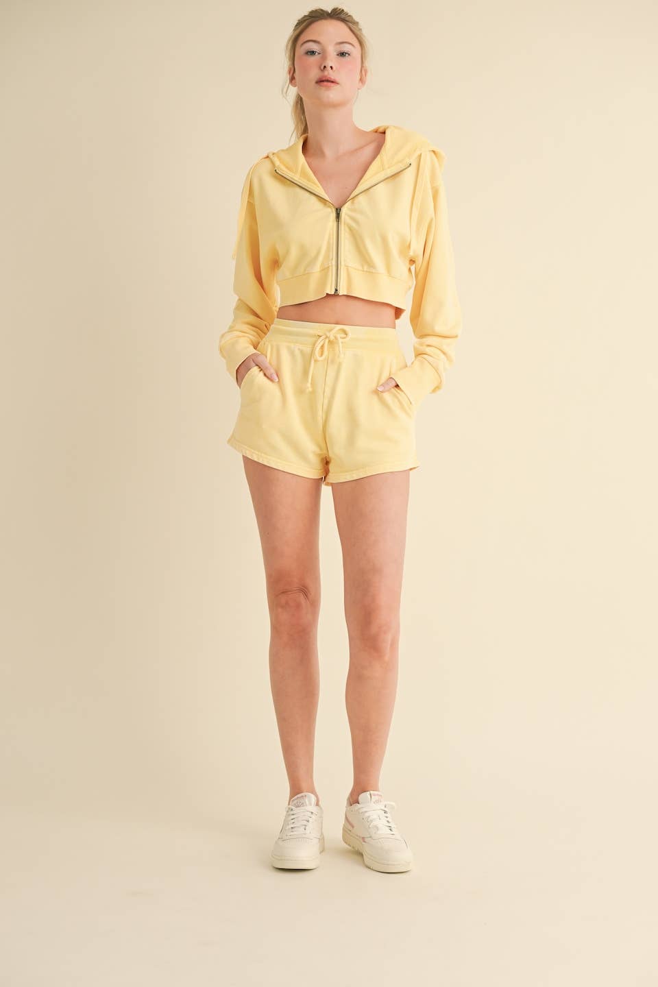 KIMBERLY C - Wholesale Shorts - Women's - Mineral Wash Shorts1