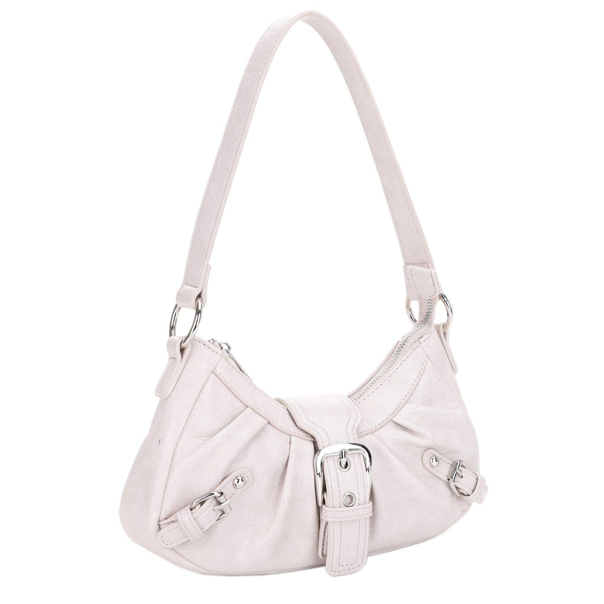 MiMi Wholesale - Vente Sac porté épaule – femme - Sac à bandoulière baguette à boucle grunge EJ602929