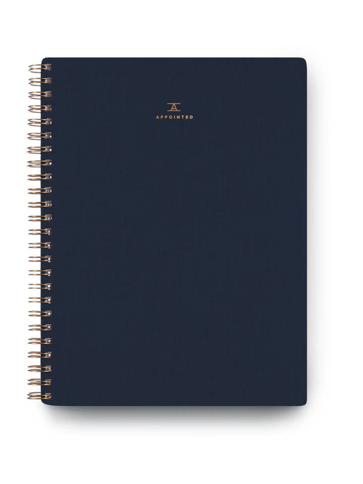 The Workbook - Oxford Blue for wholesale by Appointed