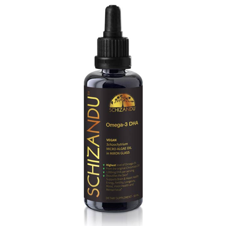 Schizandu Organics – wholesale Oral supplement/vitamin – 100% Pure Omega-3 DHA Vegan Algae Oil, Unflavored