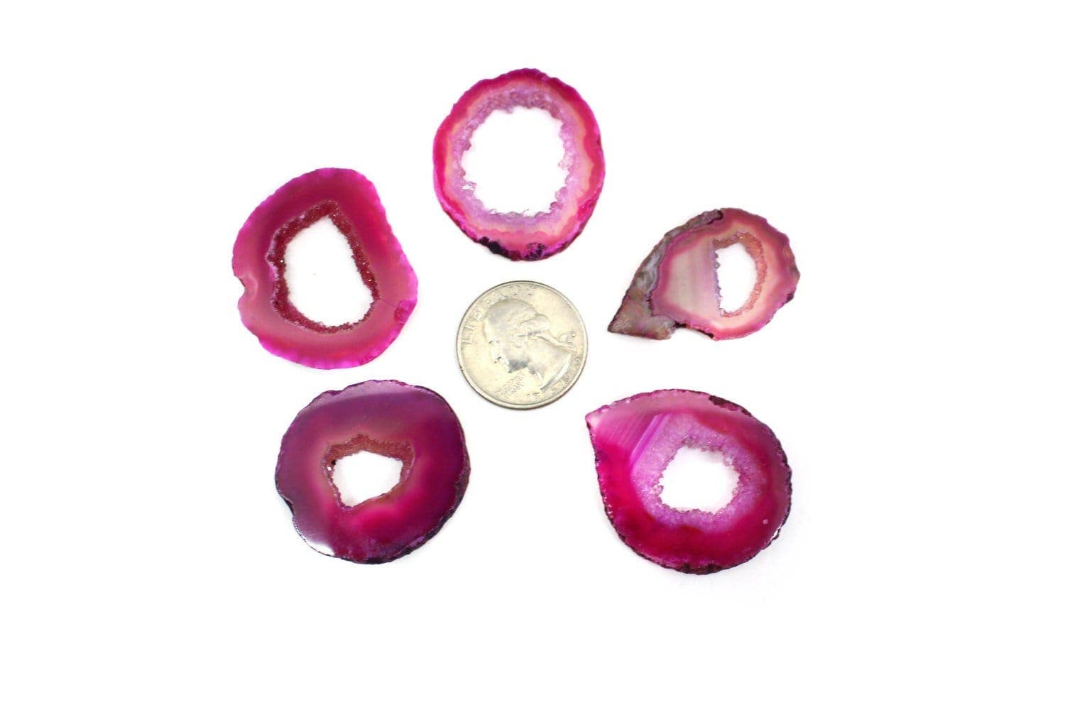 Rock Paradise – Engroshandel Spirituelle sten og krystaller – Krystal Druzy agatskiver med naturligt Druzy Center6