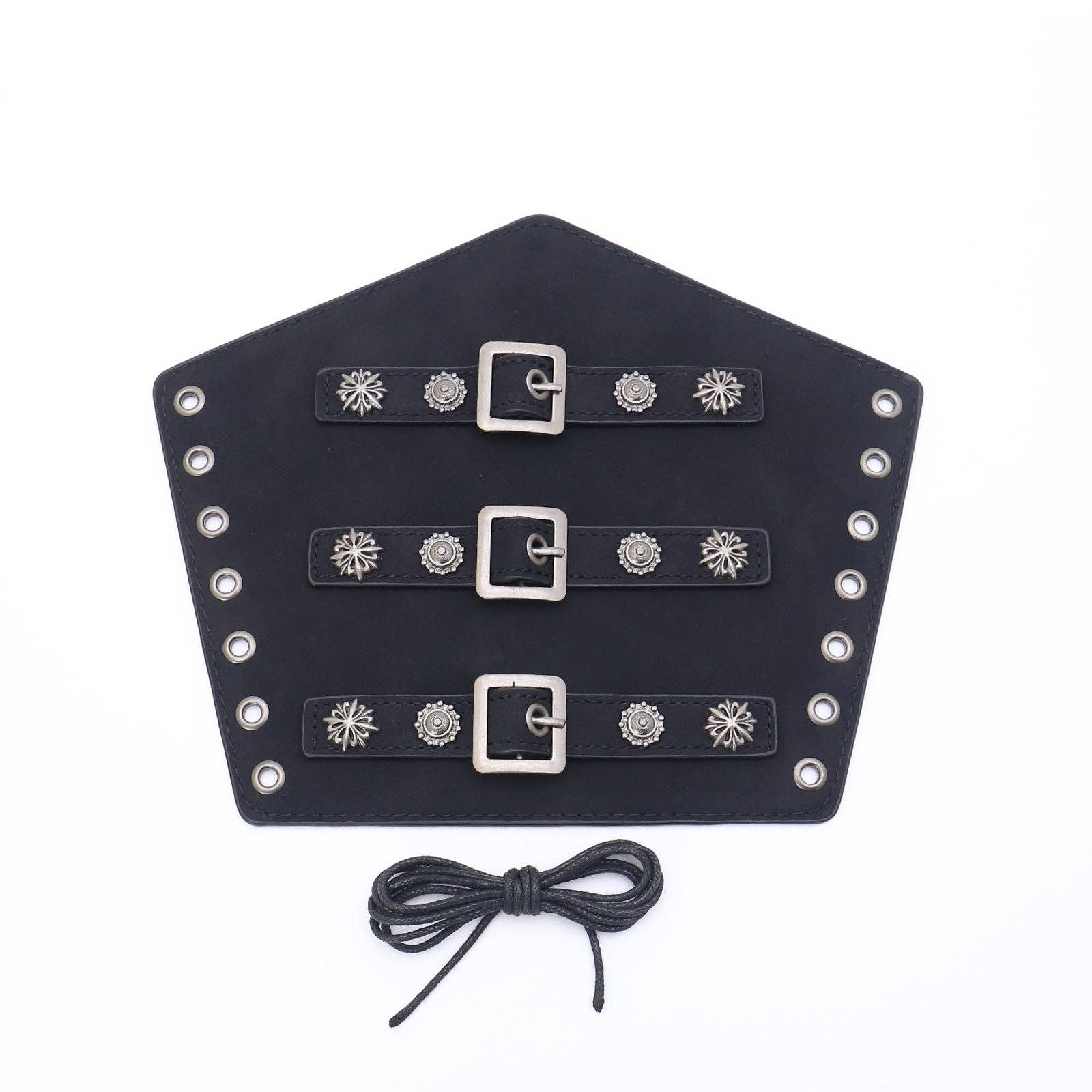 SALINA TRADING INC - Wholesale Costume – Women's - Medieval Leather Wrist Cuffs Retro Punk Arm Guards Festival Costume Accessories14