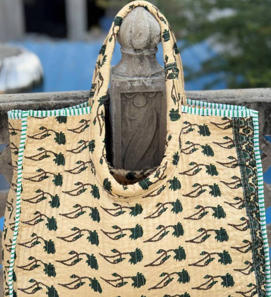 GYPSY STUDIO - Wholesale Shoulder Bag - Women's - Modern Ethnic Fabric Tote for Woman's Silk Quilt Tote Bag  1