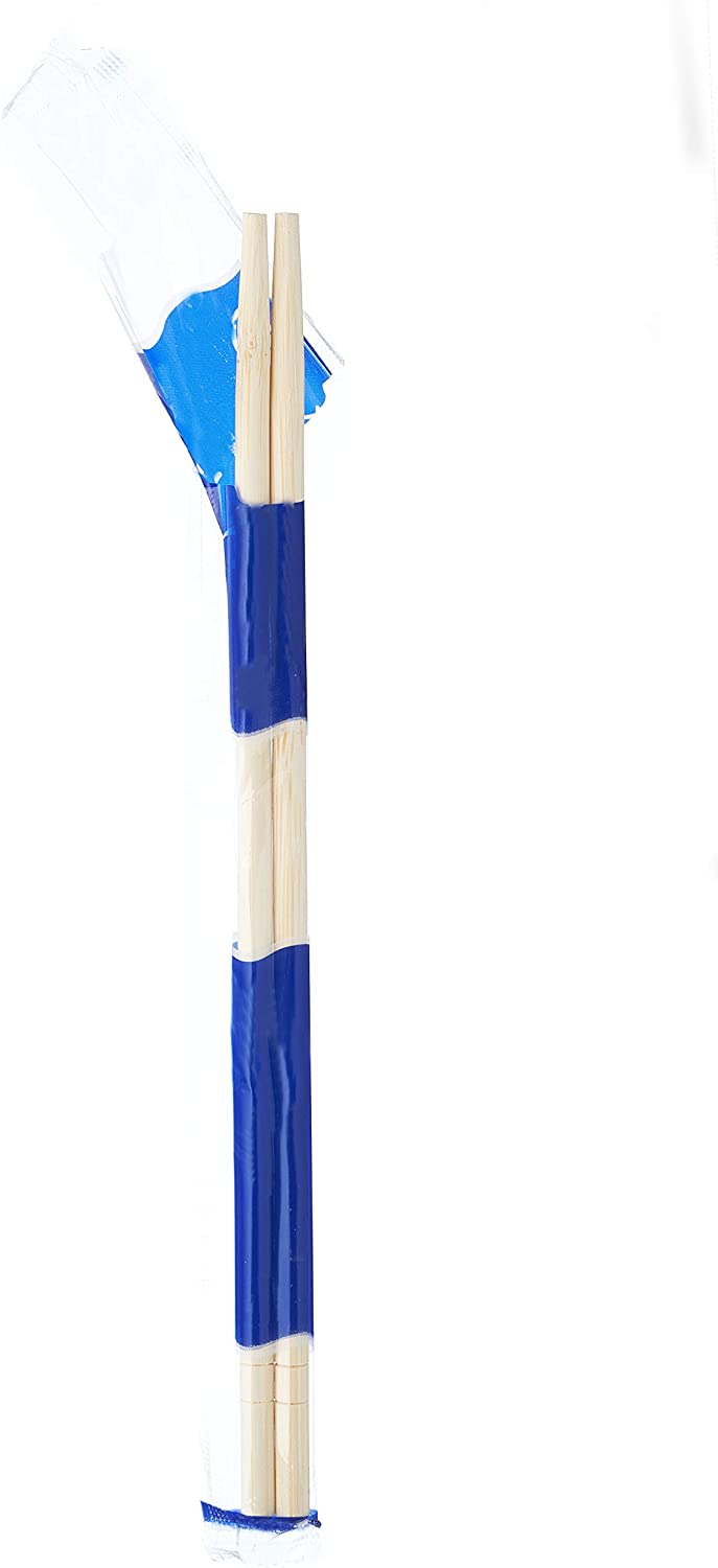 EcoQuality - Wholesale Chopsticks - 9inch Premium Plastic Wrapped Disposable Bamboo Chopsticks3