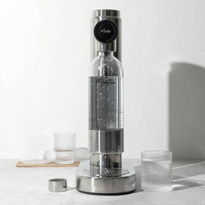 Monten soda - Wholesale Kitchen appliance - Polished Steel Soda Maker1