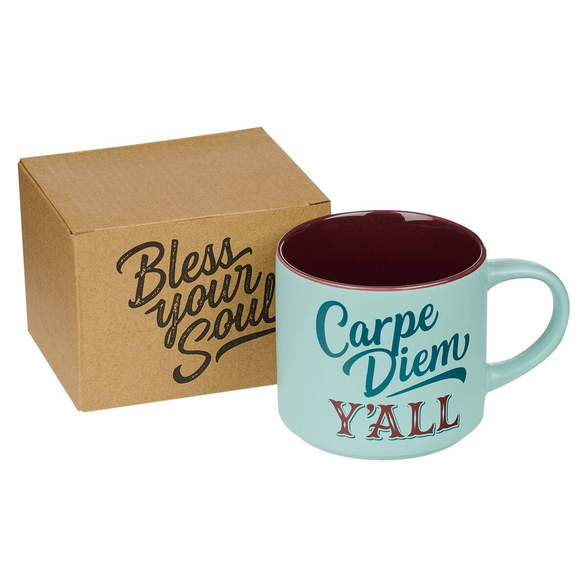 Christian Art Gifts - Wholesale Coffee Mug - Mug Ceramic Carpe Diem Y'all1