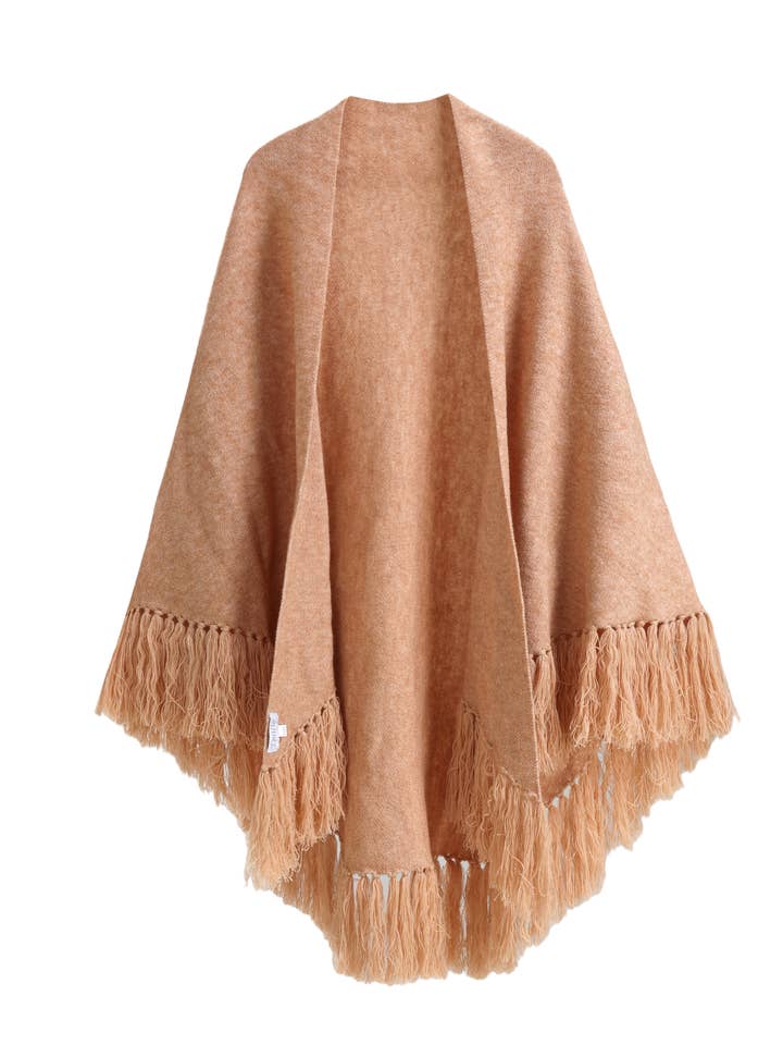Poncho camel and other Purchase Wholesale wool poncho. Free Returns & Net 60 Terms on Faire trending on Faire.