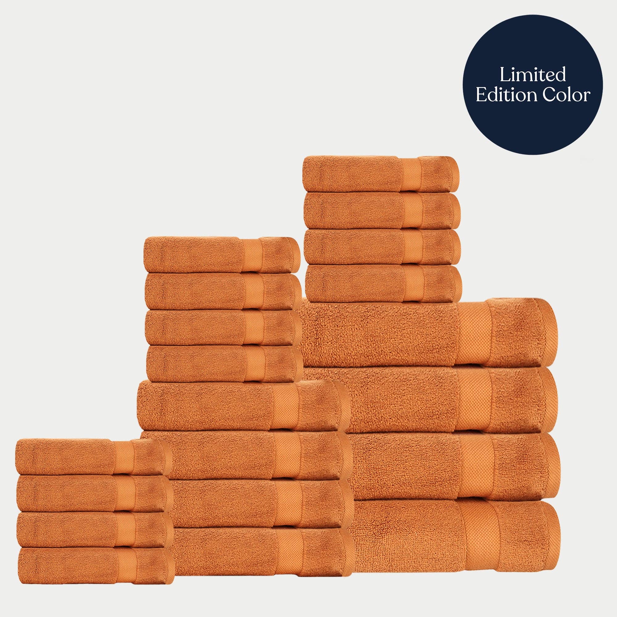 Delara - Wholesale Towel Set - 100% Organic Cotton Quick Dry Starter Bath Set24