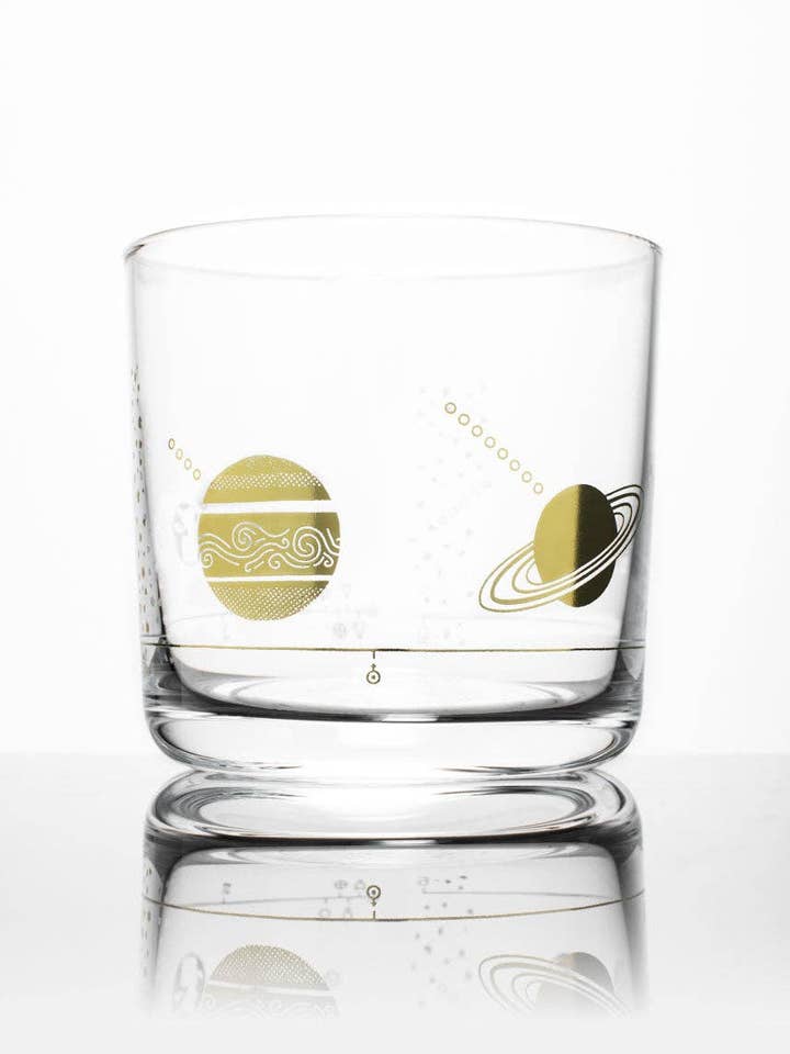 Bicchieri da Whisky Sistema Solare (Confezione da 4) per la vendita all'ingrosso da parte di Cognitive Surplus EU