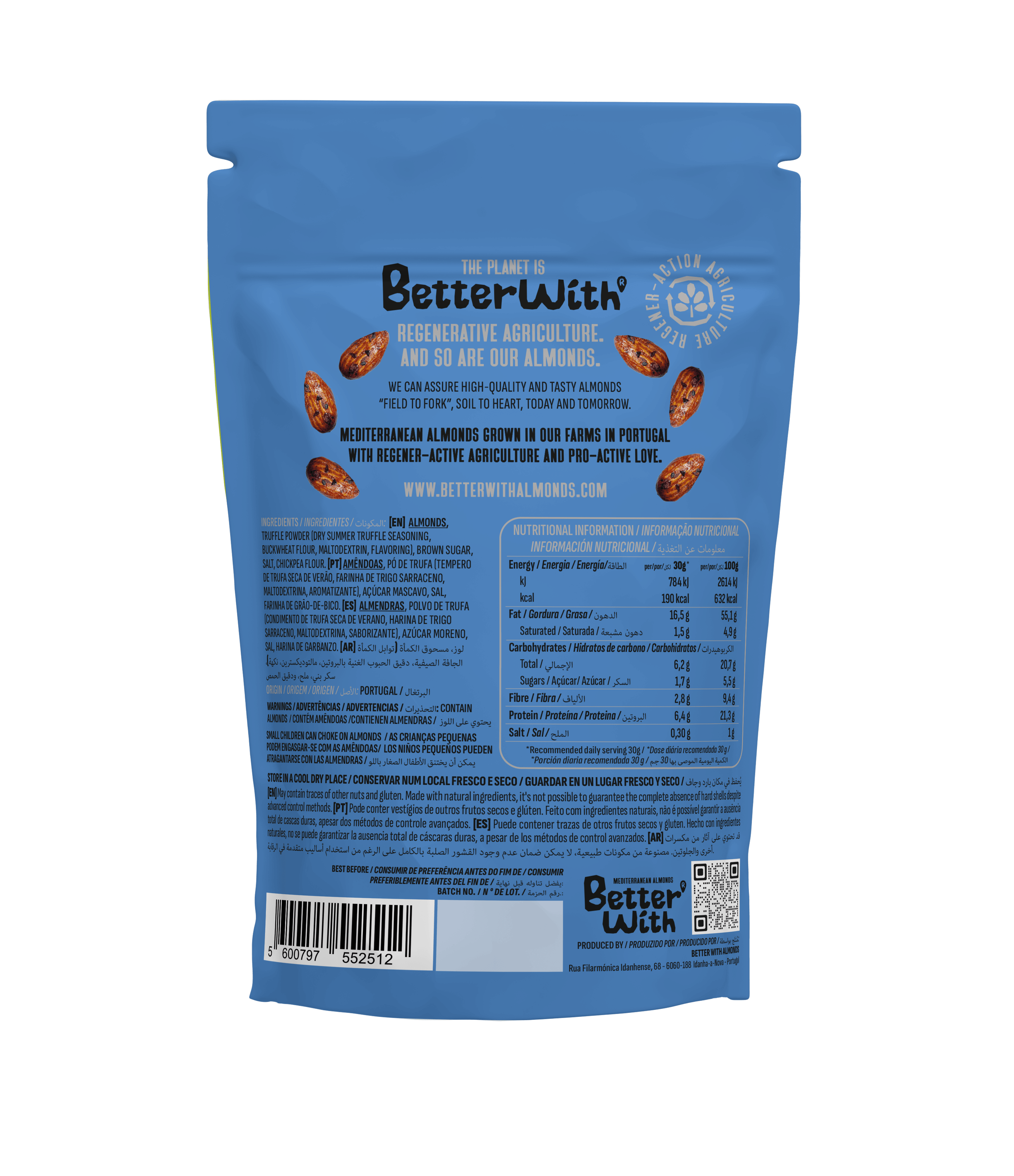 Better With Almonds - Wholesale Nuts - Amêndoas Melhor Com Trufas - 140g2