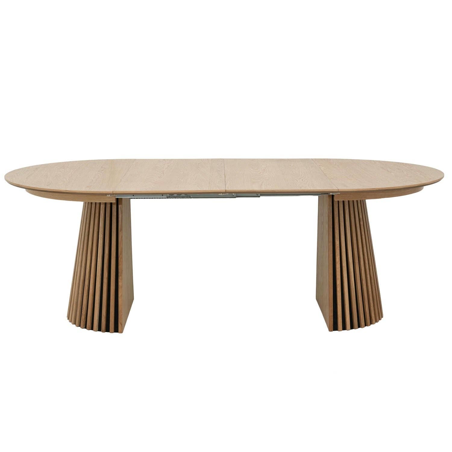 Furnhouse - Wholesale Side Table - Round Extendable Dining Table Svendborg ø120/220 cm - Natural Oak9