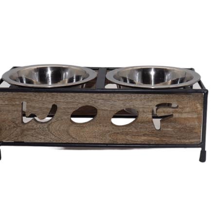 Trä Woof Cut Dog Diner för wholesale av Loving Pets Australia